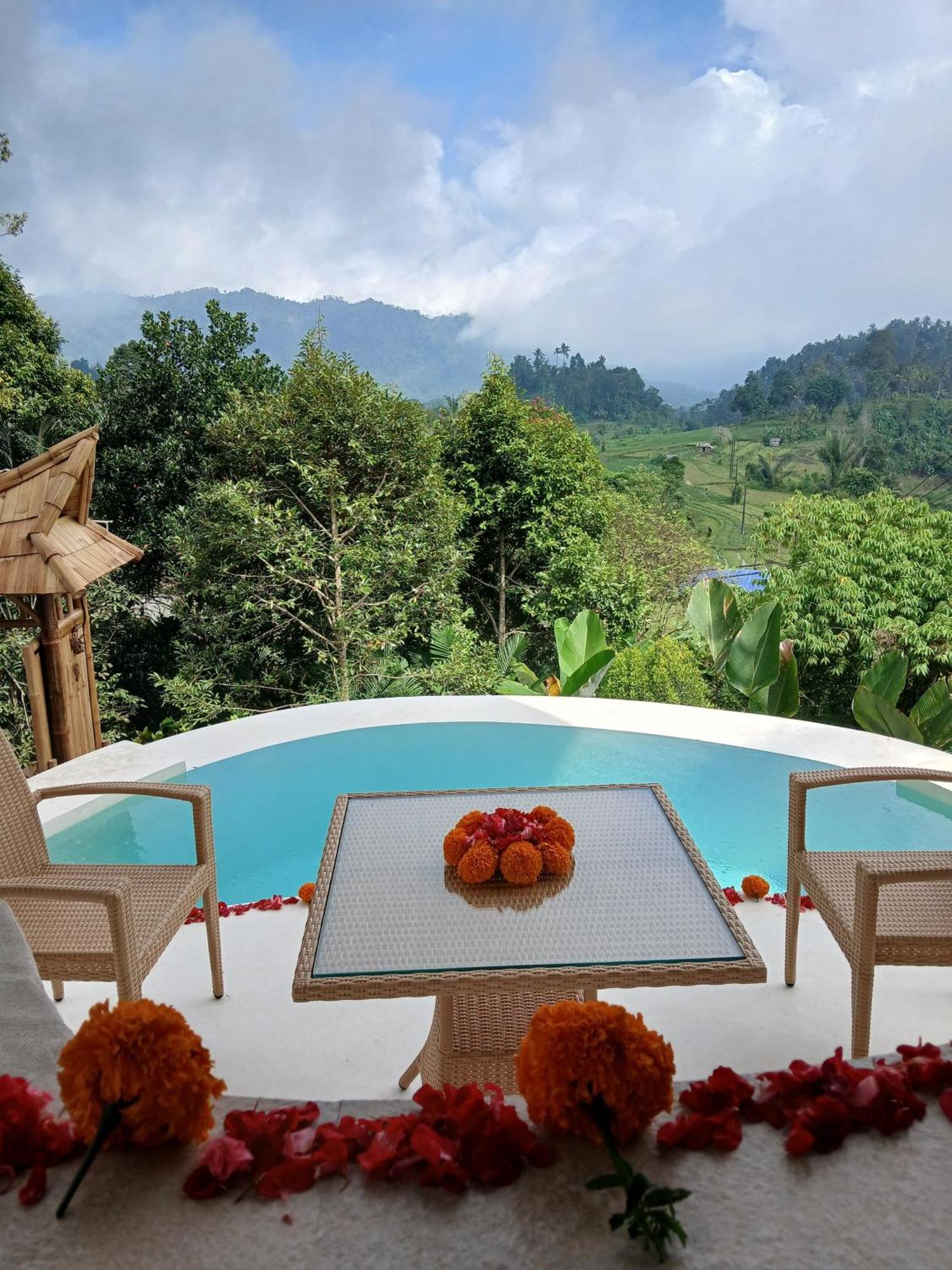 Danaswari Bali Bamboo House Villa Selat Eksteriør billede