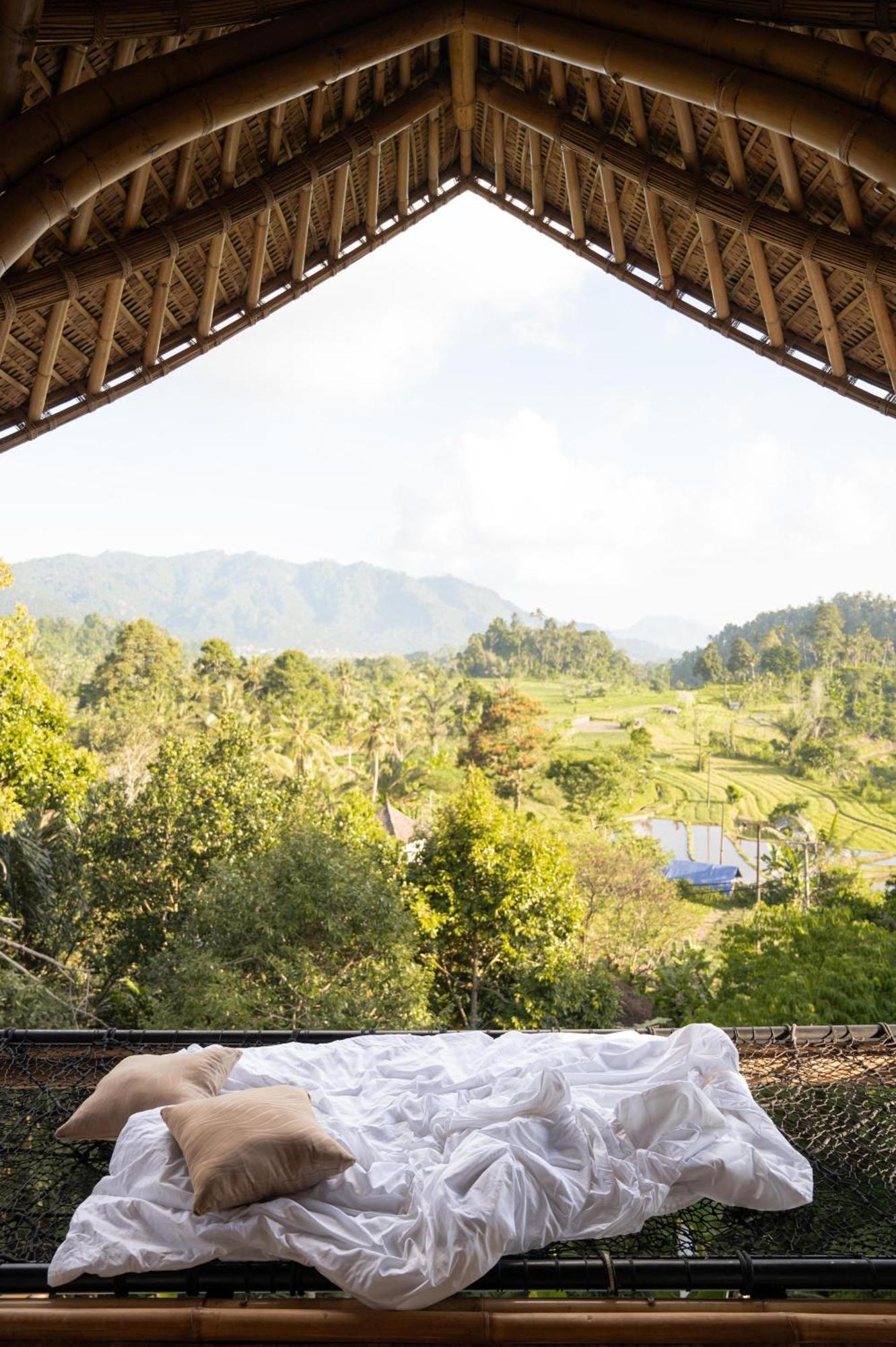 Danaswari Bali Bamboo House Villa Selat Eksteriør billede